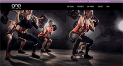 Desktop Screenshot of onefitness.org.uk